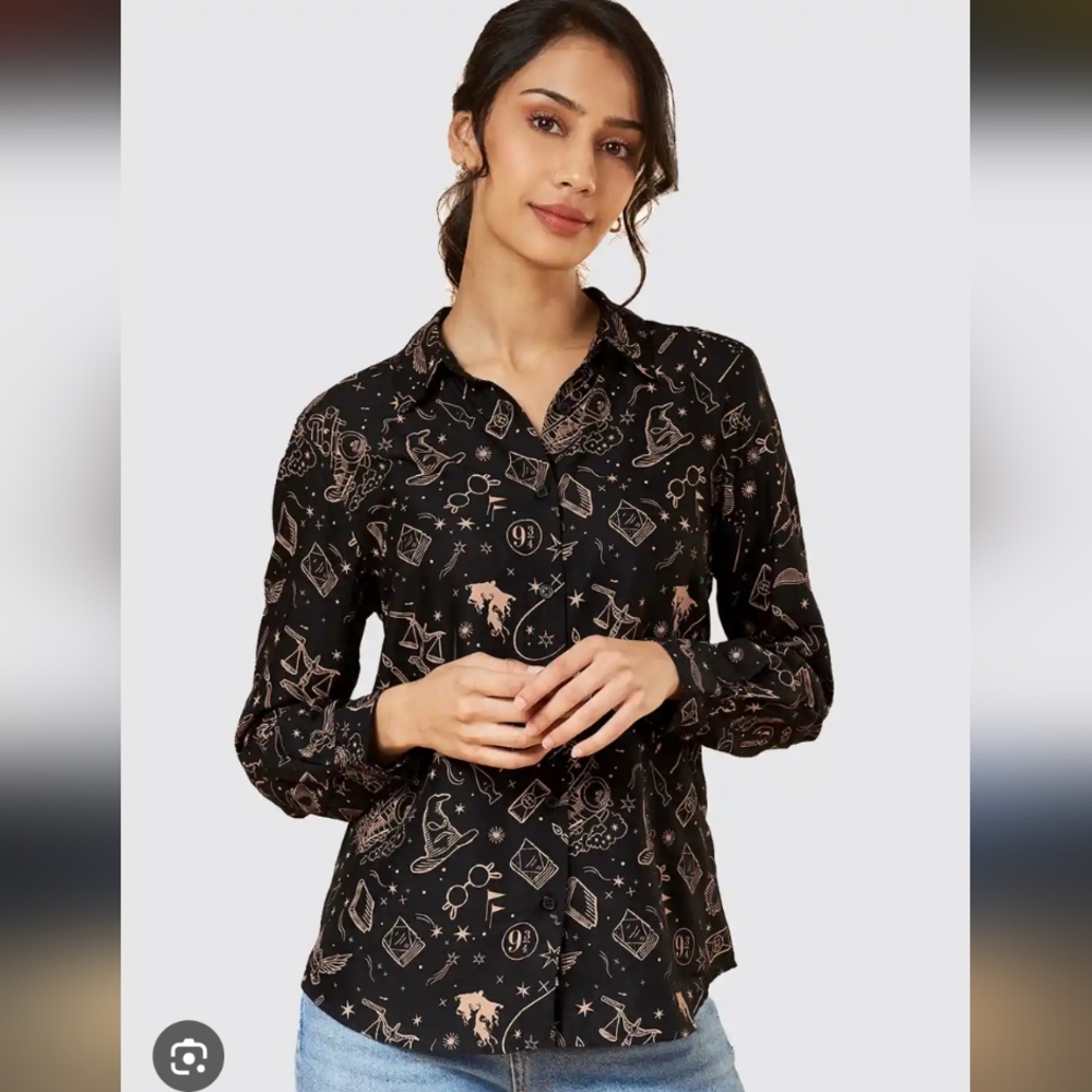 The Souled Store Harry Potter Button Down Shirt